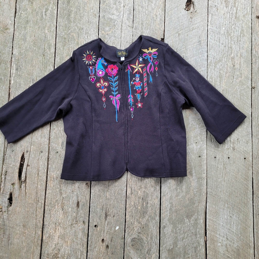 Bob Mackie Nutcracker Christmas Sweater
